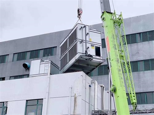 方形冷卻塔的組成與安裝(225噸方形冷卻塔安裝步驟)