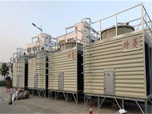 方形冷卻塔的組成與安裝(225噸方形冷卻塔安裝步驟)